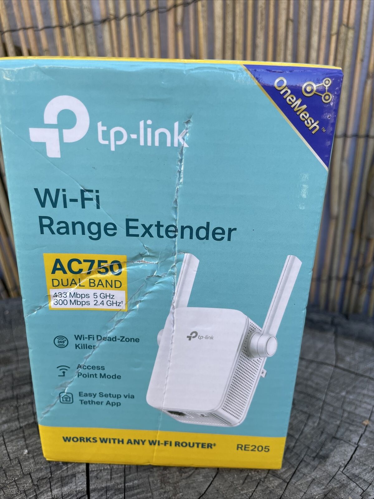 TP-Link RE205 AC750 Wireless Dual Band WiFi Range Extender