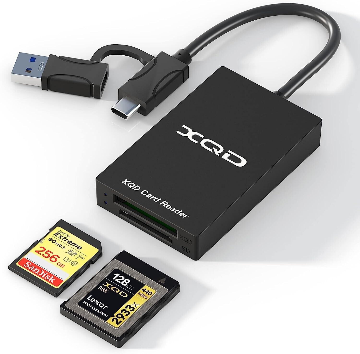 XQD SD Card Reader USB USB-C to XQD SD Card Reader Adapter Support Sony G/M Seri
