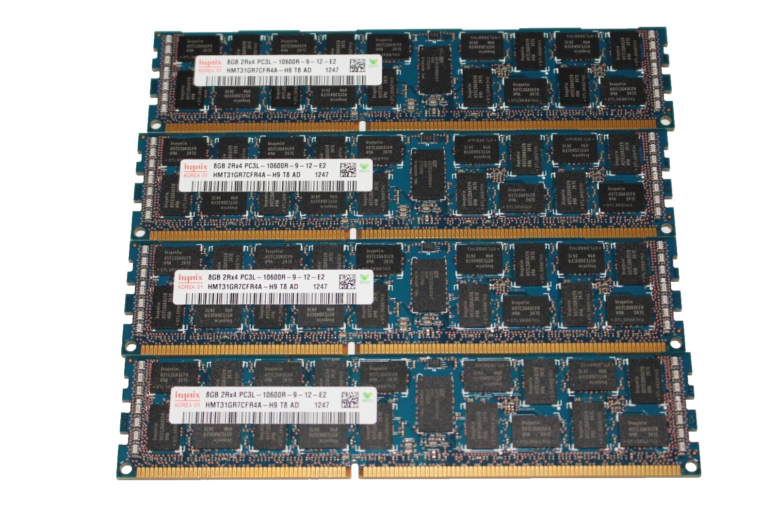 32GB (4x8GB) PC3-10600R DDR3-1333MHz 2Rx4 Reg SKHynix