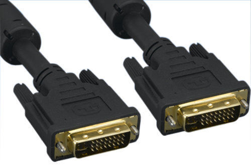 6-15Ft DVI-I Dual Link (24+5) Integrated Digital/Analog Video Cable PC Mac HDTV