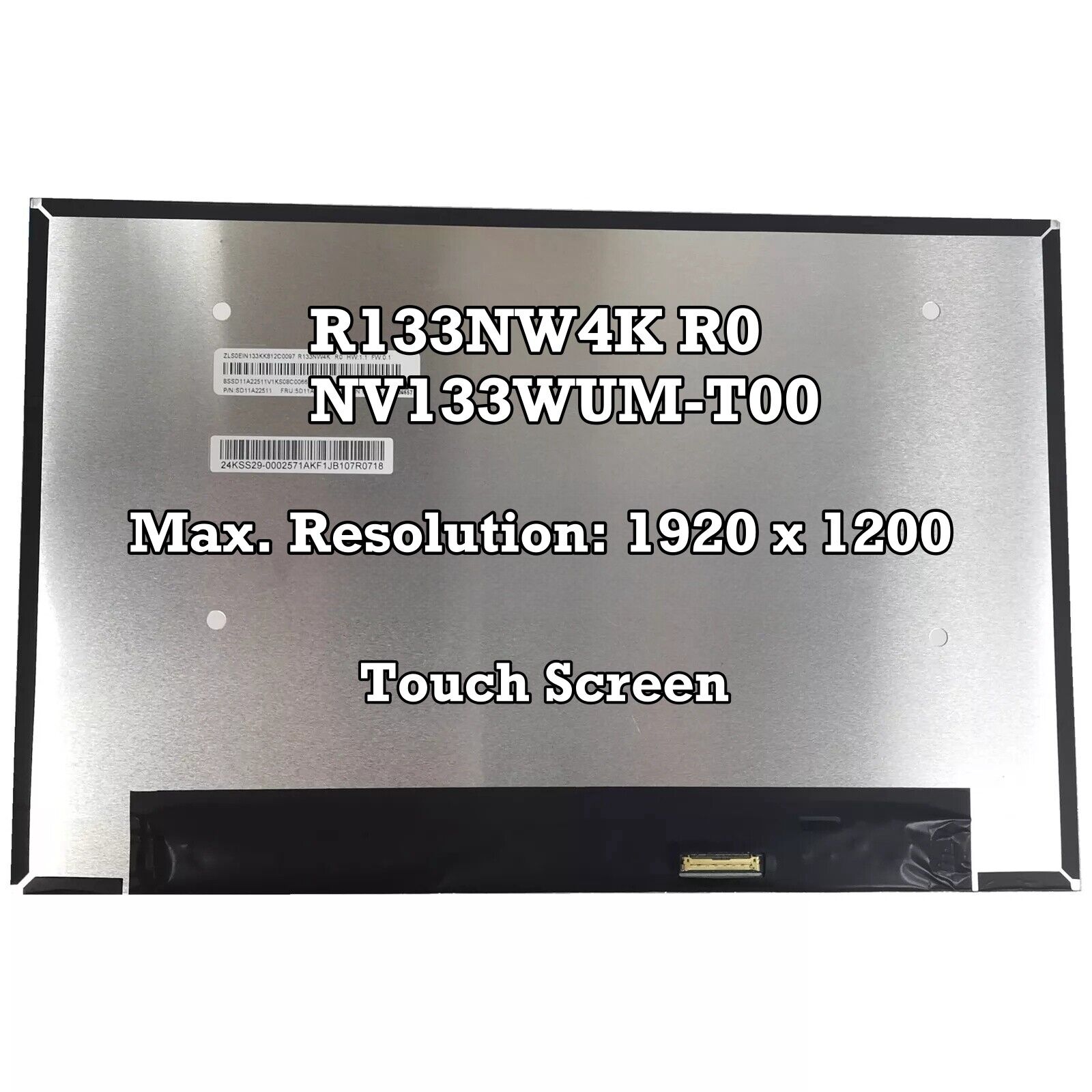 R133NW4K R0 Fit NV133WUM-T00 for Lenovo ThinkPad X13 Gen 2 EDP LCD Screen
