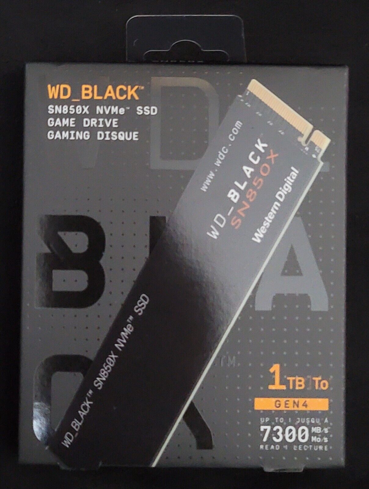 WD - BLACK SN850X 1TB Internal SSD PCIe Gen 4 x4 NVMe Gaming Solid State Drive