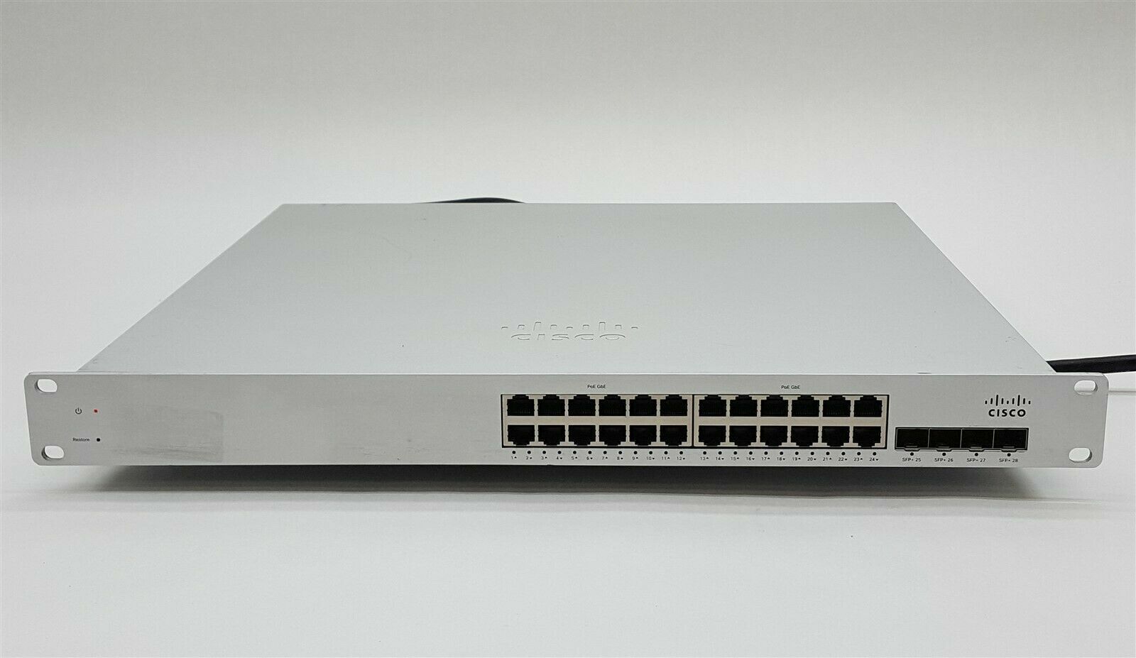 Unclaimed Cisco Meraki MS320-24P-HW 24 Port Switch
