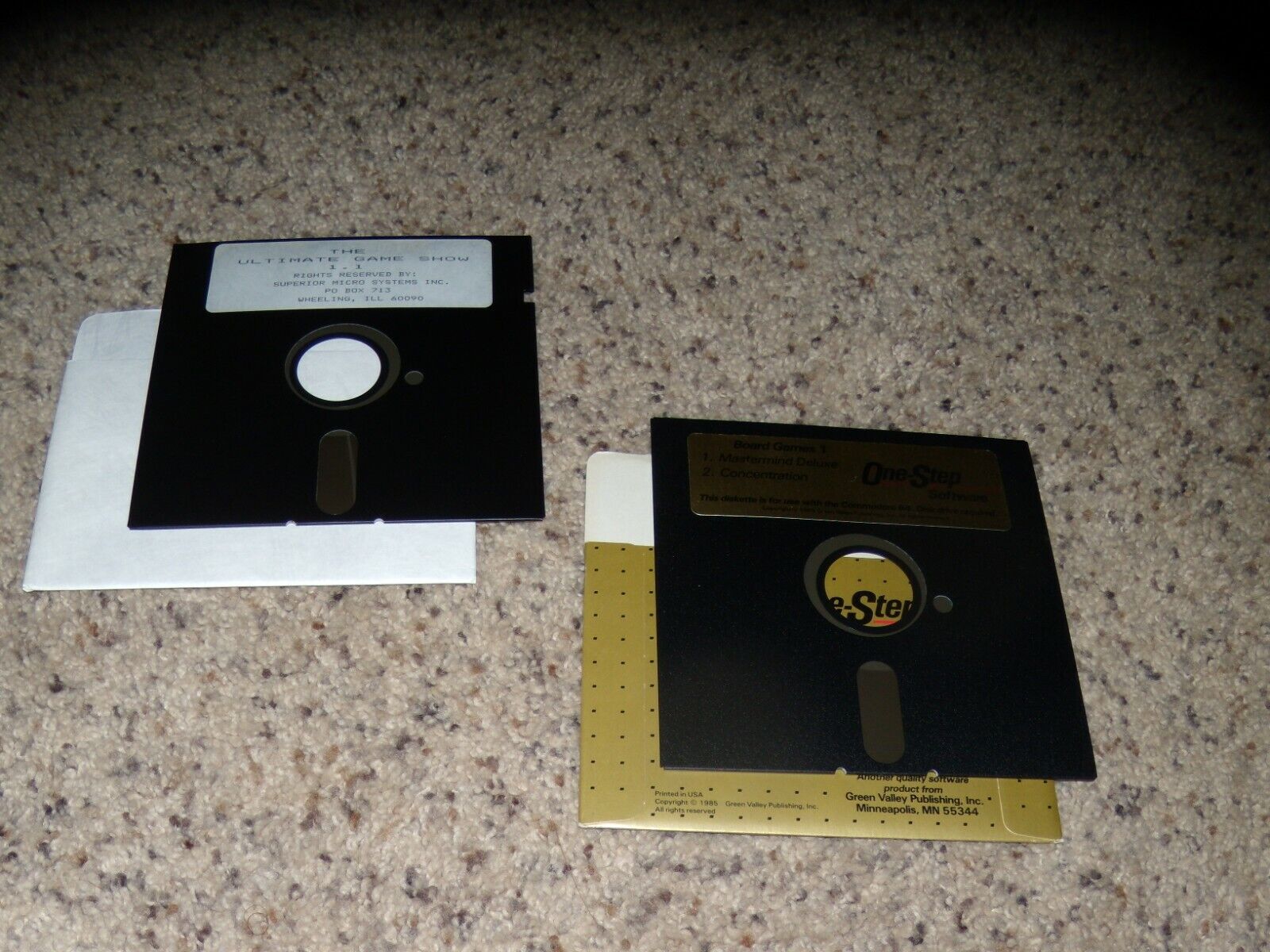 2 Commodore 64 Games: The Ultimate Game Show & Board Games 1- tested