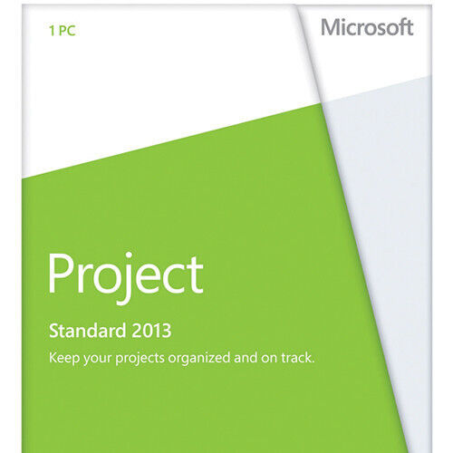 Microsoft Project 2013 Standard -  Genuine Unused License Key - 1 PC key - (New)