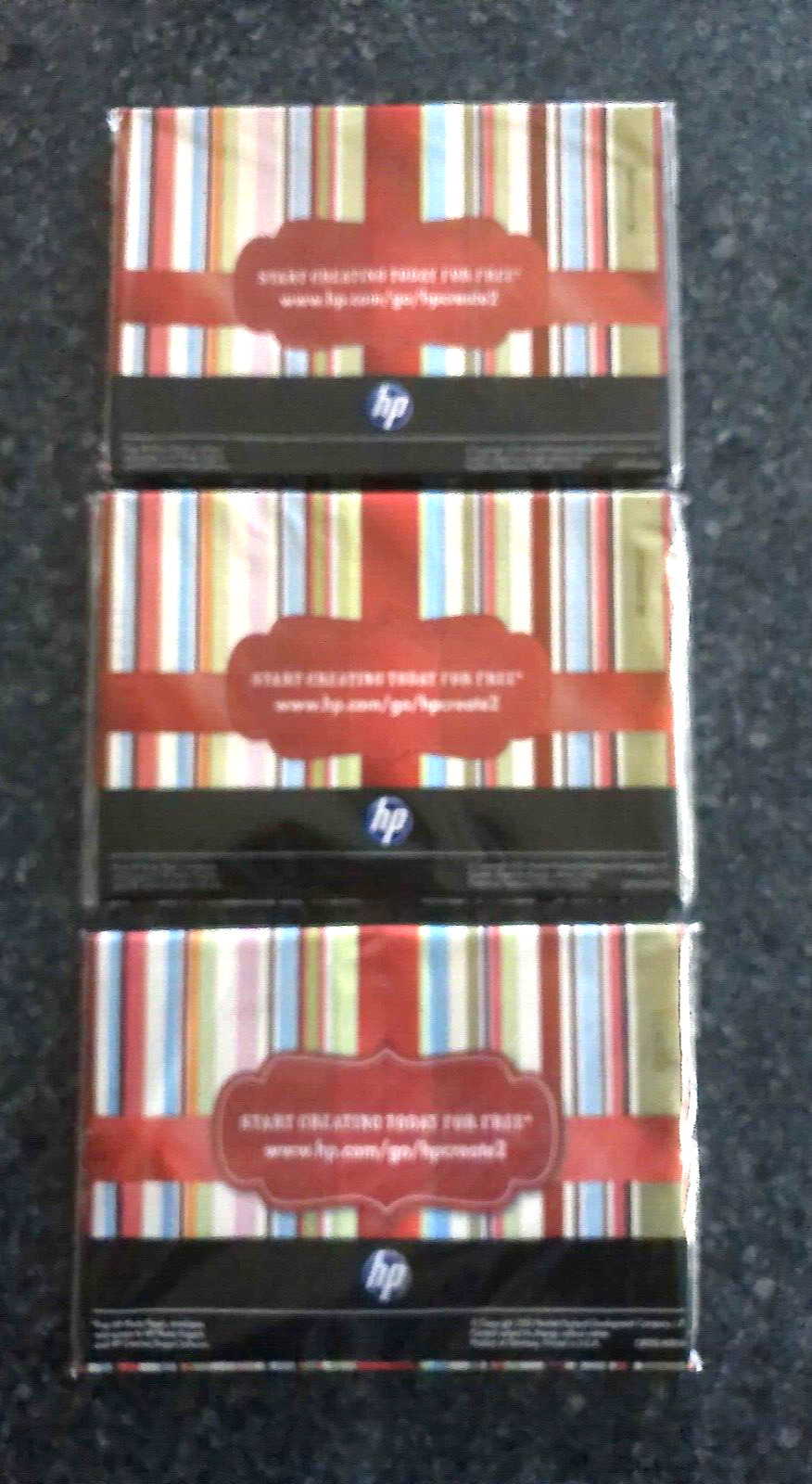 3 PACKS OF HP PHOTO PAPERS