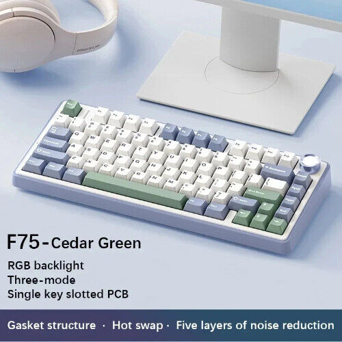 Keyboard 2.4G Wireless/Bluetooth/Wired OEM Profile Gasket Pc Gaming Keyboard