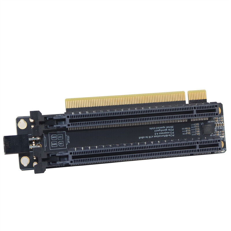 PCIe-Bifurcation X16 to X8X8 PCI-E 4.0 X16 1 To 2 Expansion Card Split Card