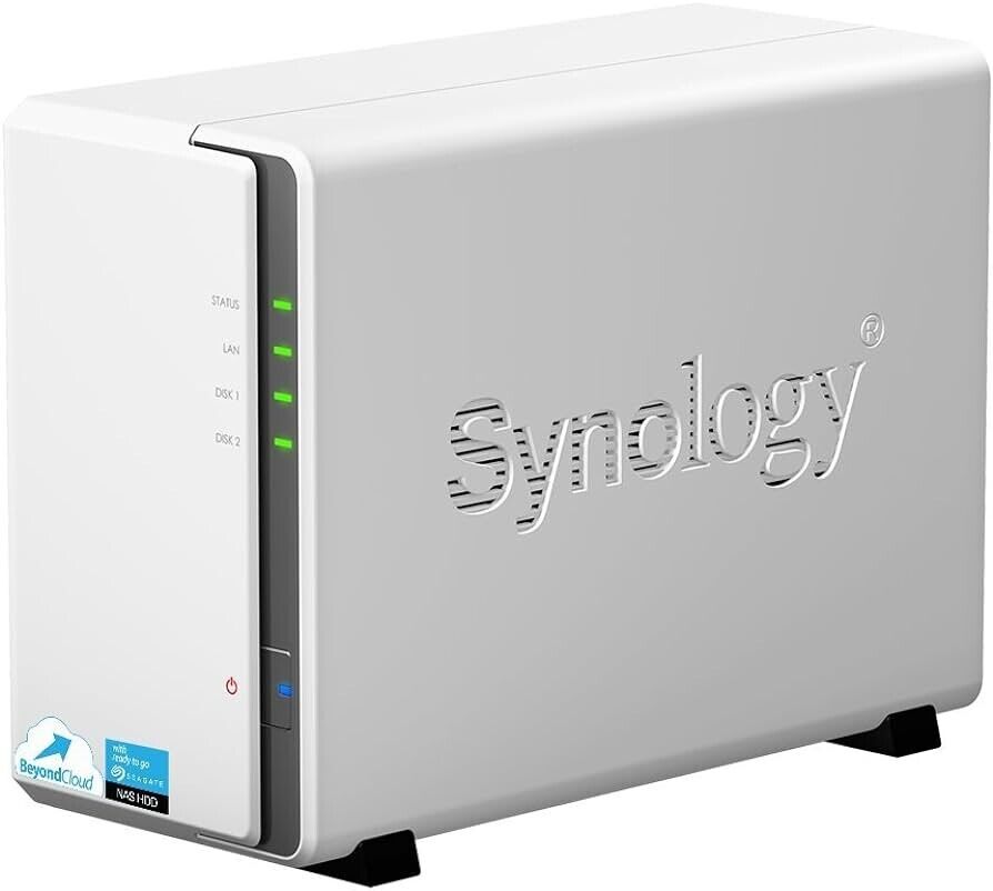 Synology DiskStation DS213J 2-Bay USB 3.1 NAS