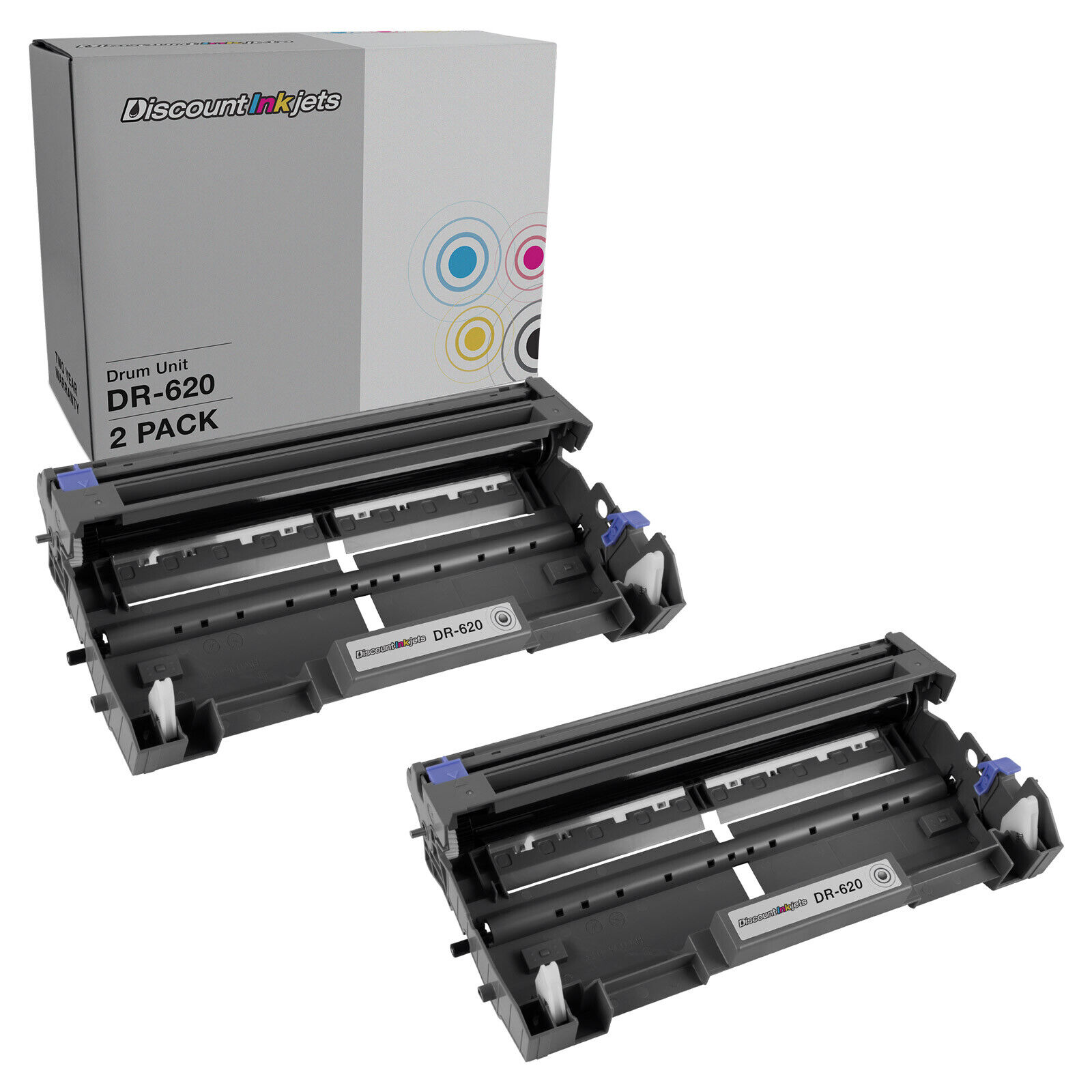 2pk DR620 DR-620 Printer Laser Cartridge Drum for Brother HL-5340d hl-5350dn