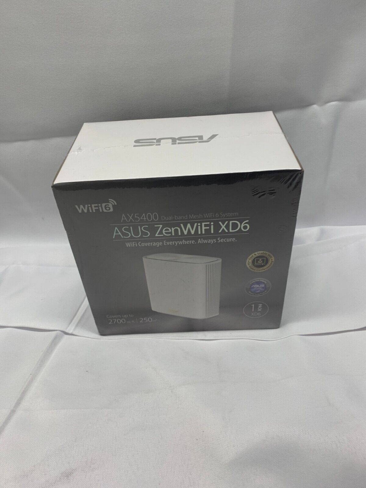 ASUS ZenWiFi XD6S WiFi 6 Mesh System - AX5400-1 Pack - White*New
