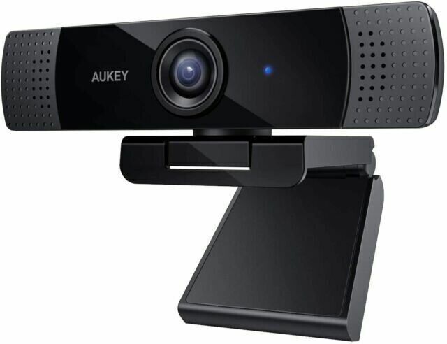 Webcam, AUKEY Overview Full HD Video 1080p PC-LM1E