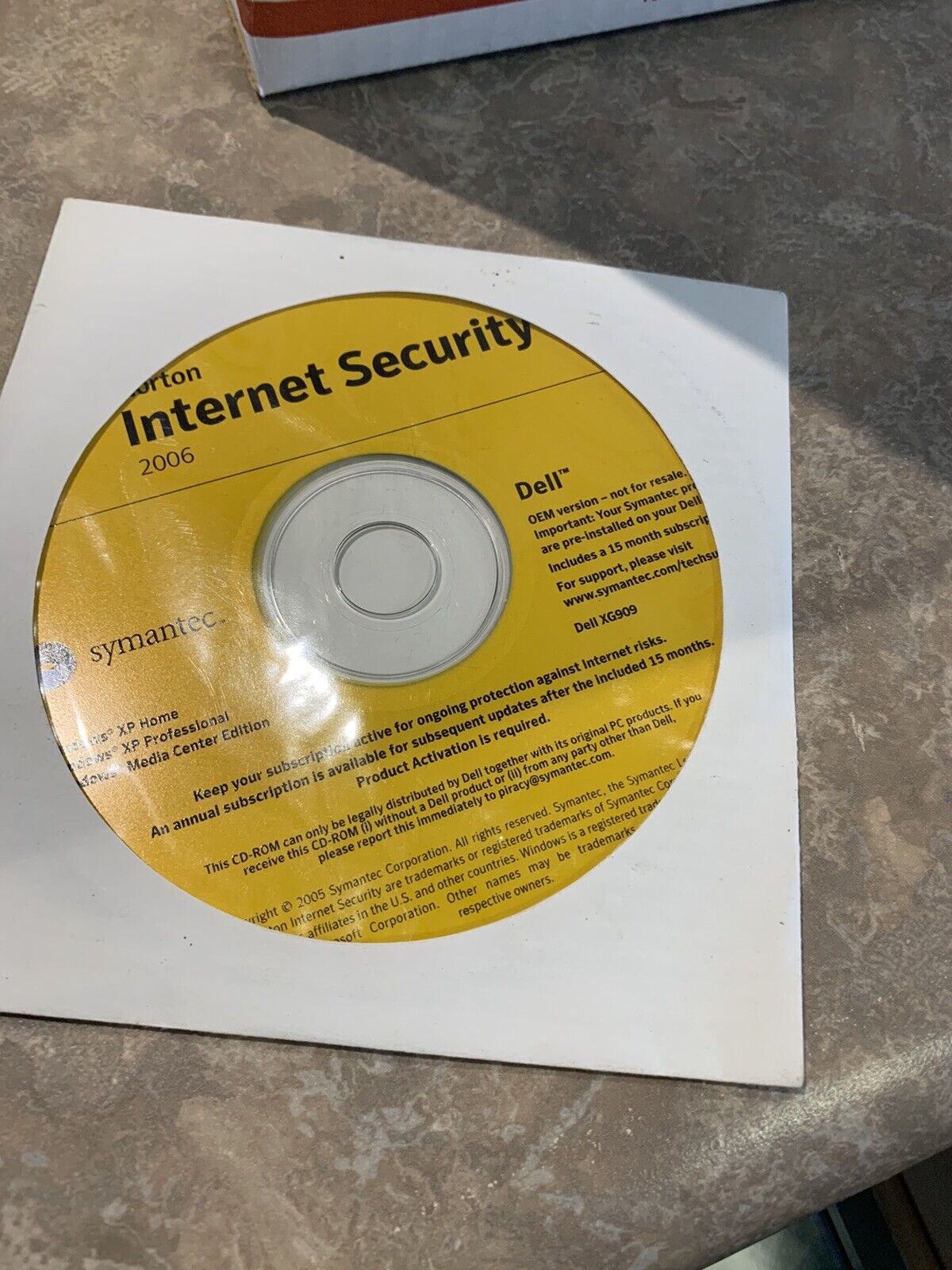 Norton 2006 Internet Security Anti Spyware Edition w/Keys - Sealed Packaging NOS