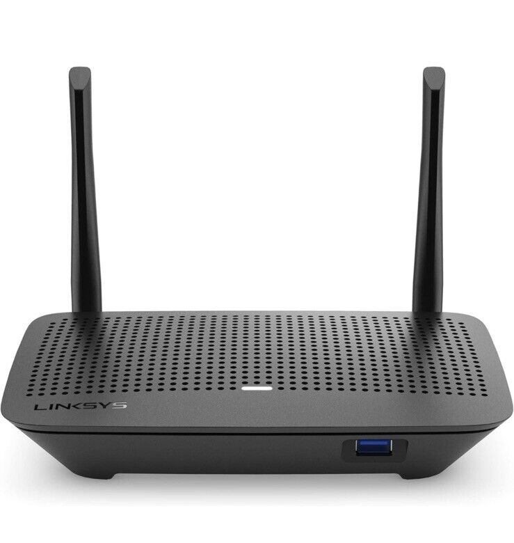 Linksys Max-Stream WiFi 5 Router AC1200 For Streaming & Gaming Black