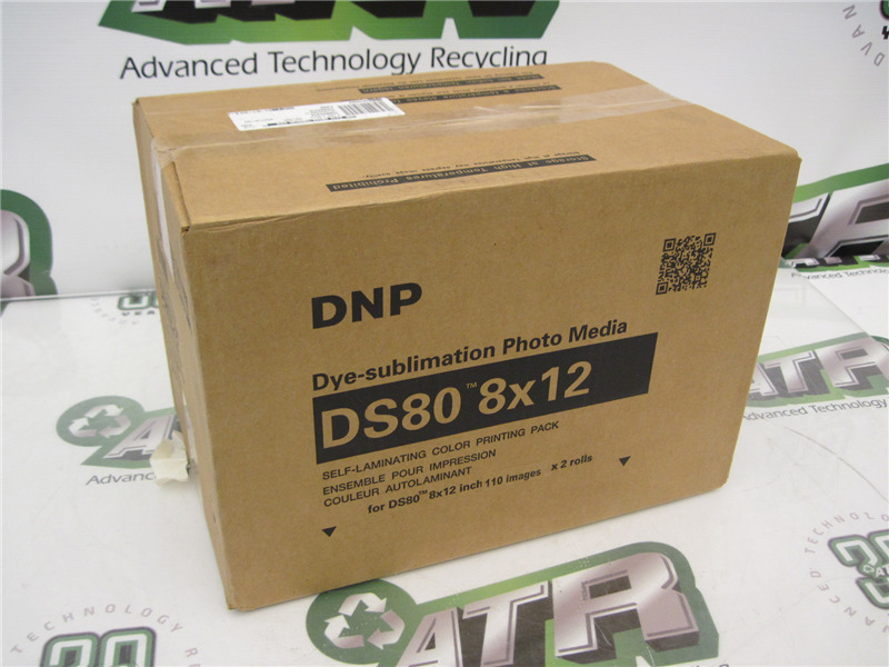DNP DS80 8x12 Dye-sublimation Photo media (DS808x12) 110 Images x 2 Rolls