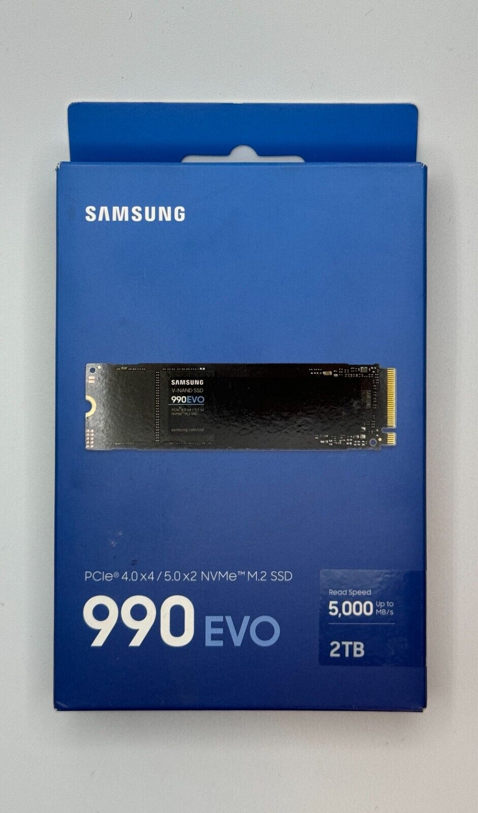 Samsung - 990 EVO SSD 2TB Internal SSD PCIe Gen 4x4 | Gen 5x2 M.2 2280