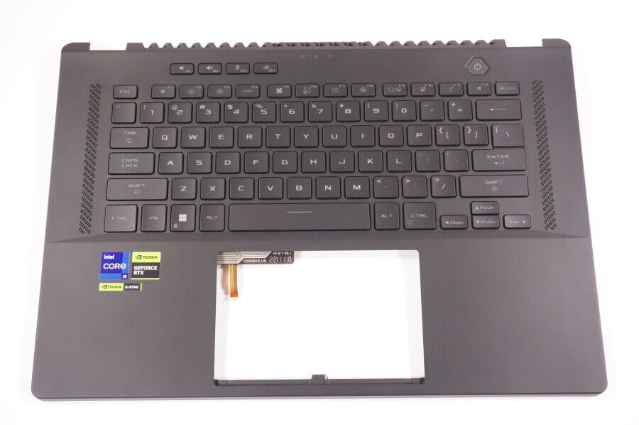 90NR0BR1-R31US0 Asus US Palmrest Keyboard GU604VI-M16.I94070