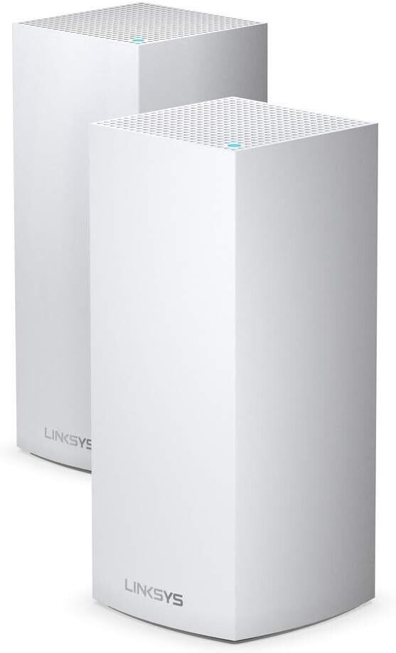 Pack of 2 Linksys MX10600 Velop AX Home WiFi 6 System Wireless Router Extender