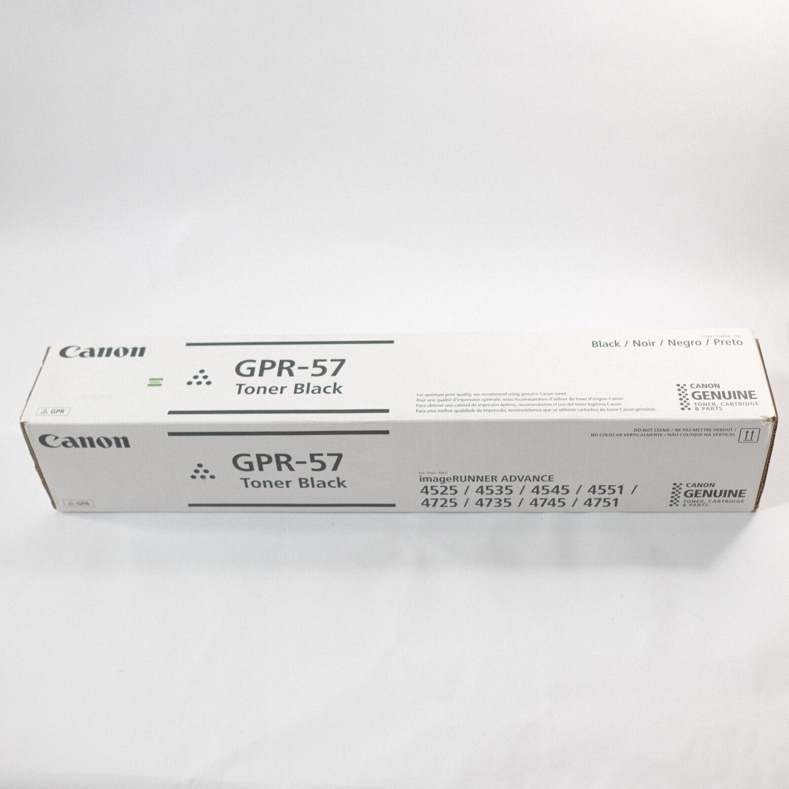 Canon Genuine Black Toner Cartridge GPR-57 NEW SEALED