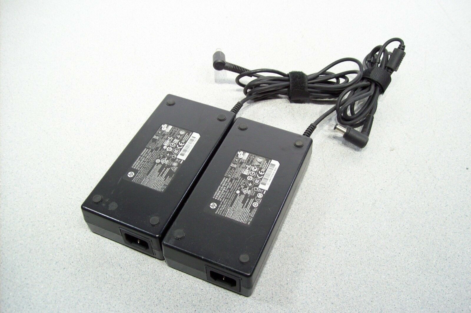 Lot of 2 Genuine HP 180W 19.5V 9.2A Power Supply Adapter 613766-001 611485-001