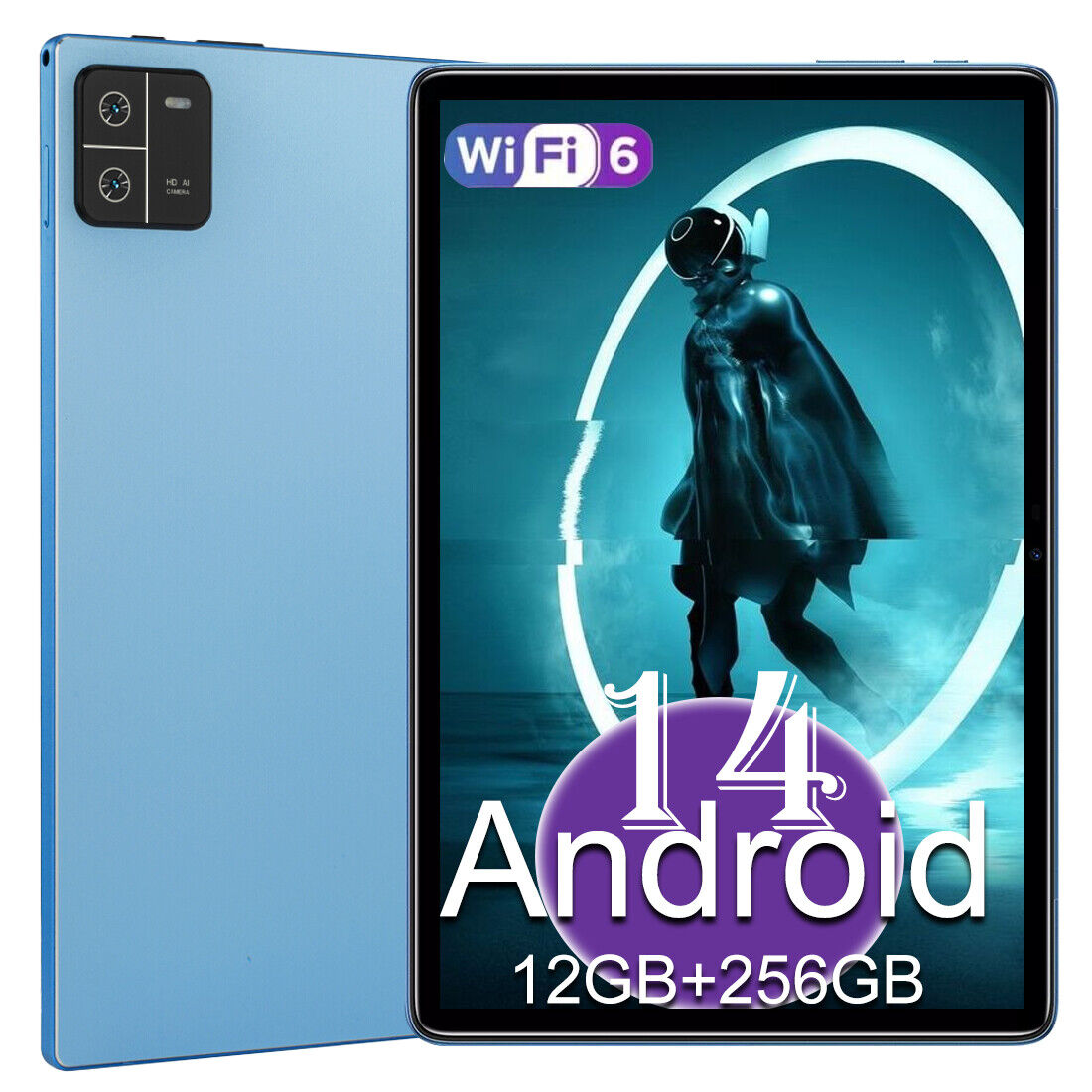 2024 new pad 6 Android 14 supports WIFI6 12GB+256GB 8000mAh with SD card support