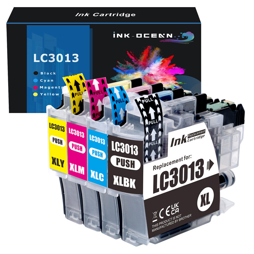 LC-3013 LC3013 XL Ink Cartridge for Brother MFC-J491DW MFC-J497DW J690DW J895DW
