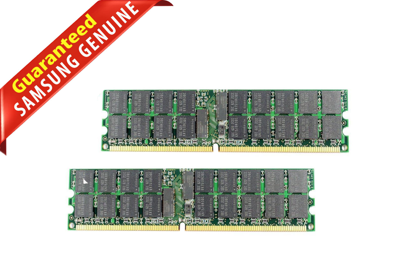 SAMSUNG 4GB (2x2GB) Server RAM 2Rx4 PC2-3200R PC2-3200 ECC M393T5750CZ3-CCC