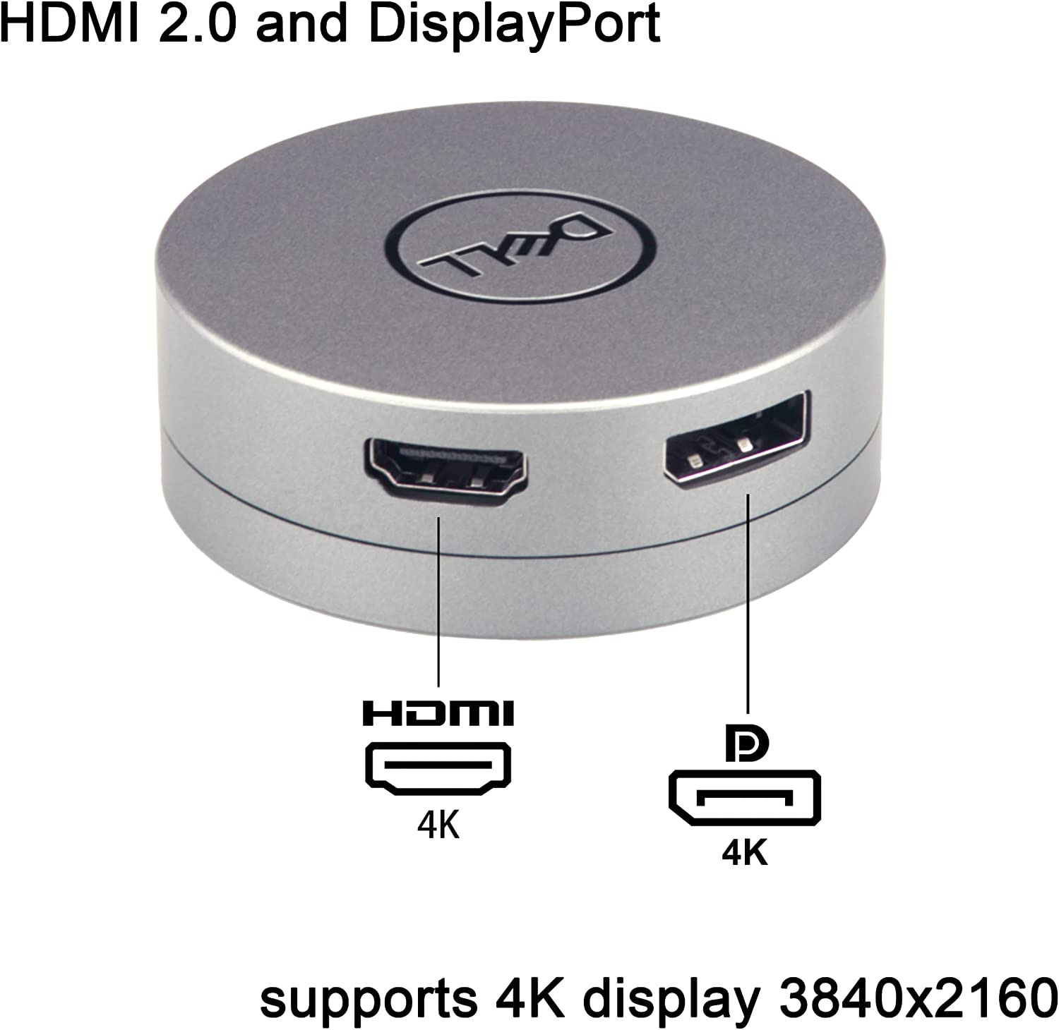 DA305 - DELL DA305 6-in-1 USB-C Multiport Adapter Docking Station HDMI