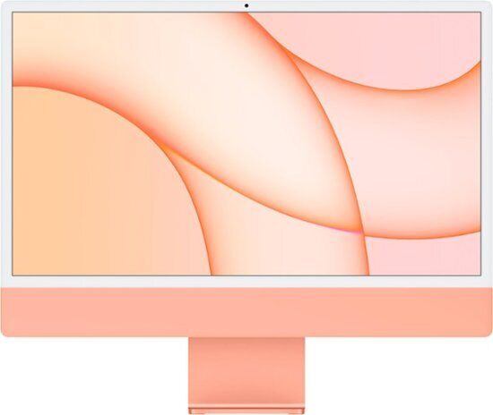 Apple 24 Inch 2021 iMac 3.2GHz M1 512GB 16GB RAM 8-Core GPU Orange, MGPR3LL/A