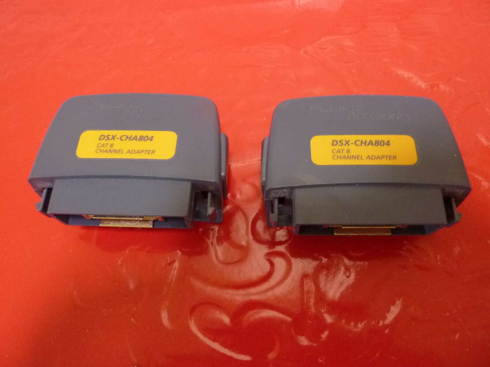 FLUKE NETWORKS DSX-CHA804 CAT 8 CHANNEL ADAPTER SET for DSX 5000 8000