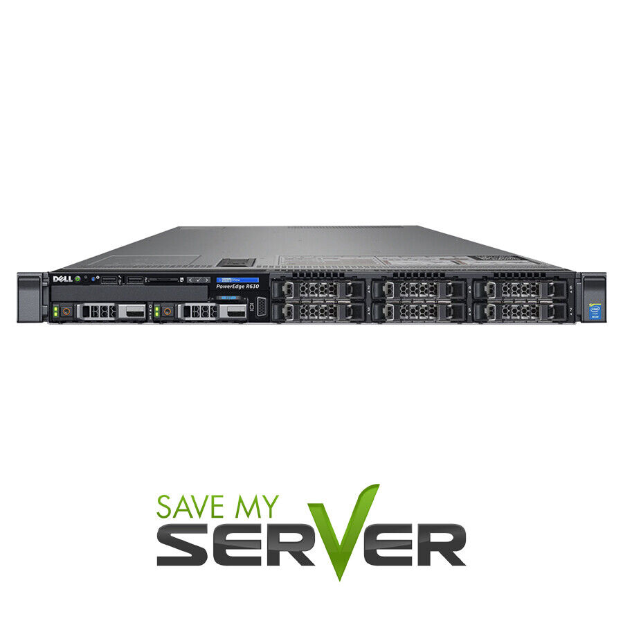 Dell PowerEdge R630 Server | 2x E5-2670 V3 = 24 Cores | 32GB | H730 | 2x 1.2TB