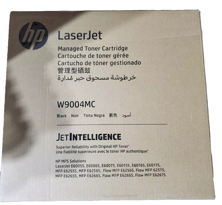 HP W9004MC Black Toner Cartridge OEM Sealed 
