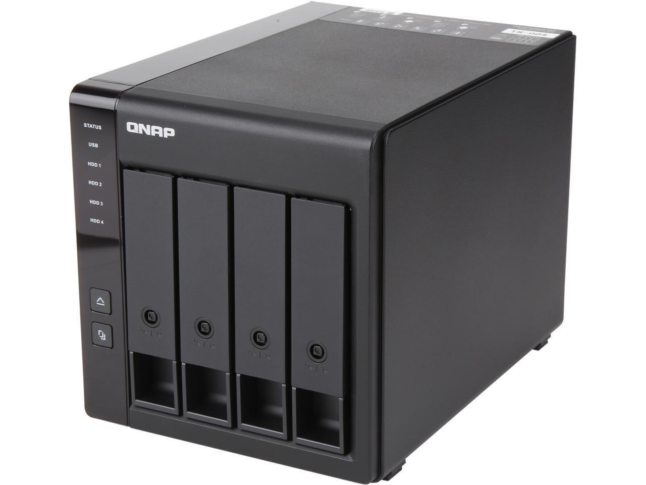 QNAP TR-004-US 4 Bay Type-C Direct Attached Storage DAS Expansion with Hardware