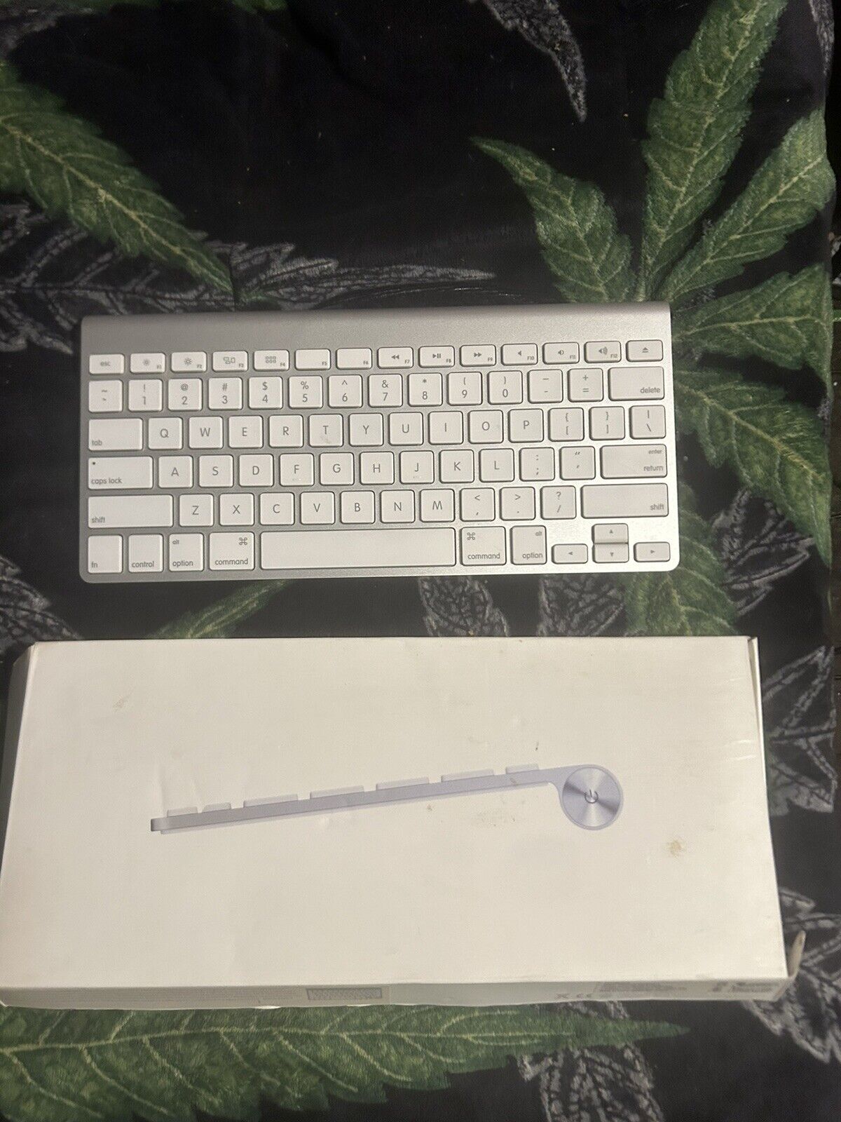 Apple A1314 Wireless Keyboard - Silver (MC184LL/B) 