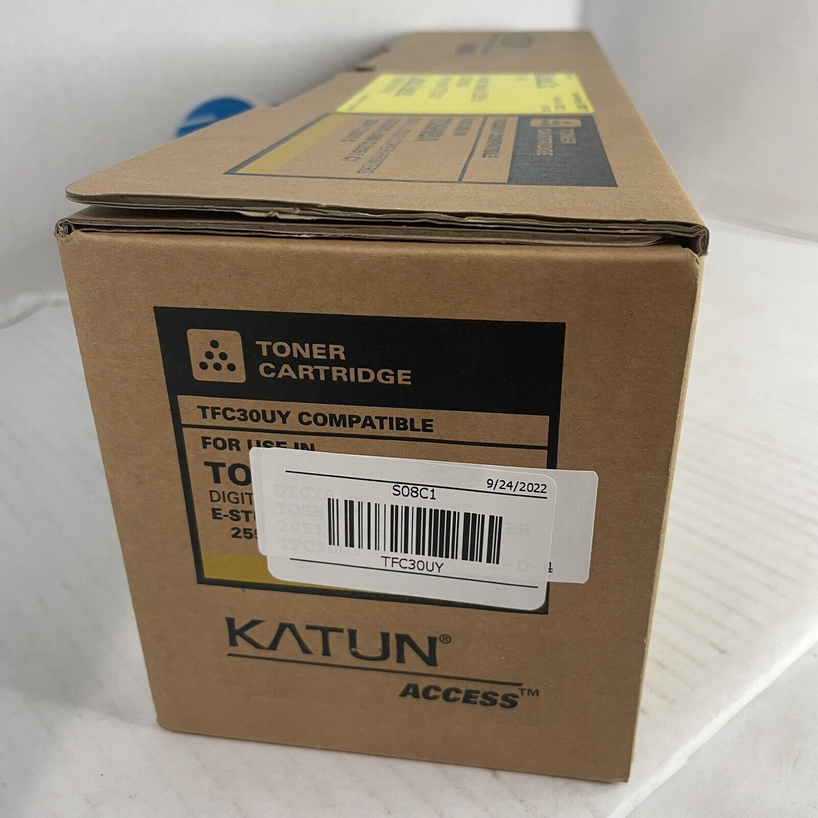 TOSHIBA TFC30U-Y Katun Compatible Yellow Toner Cartridge for E Studio 2050C
