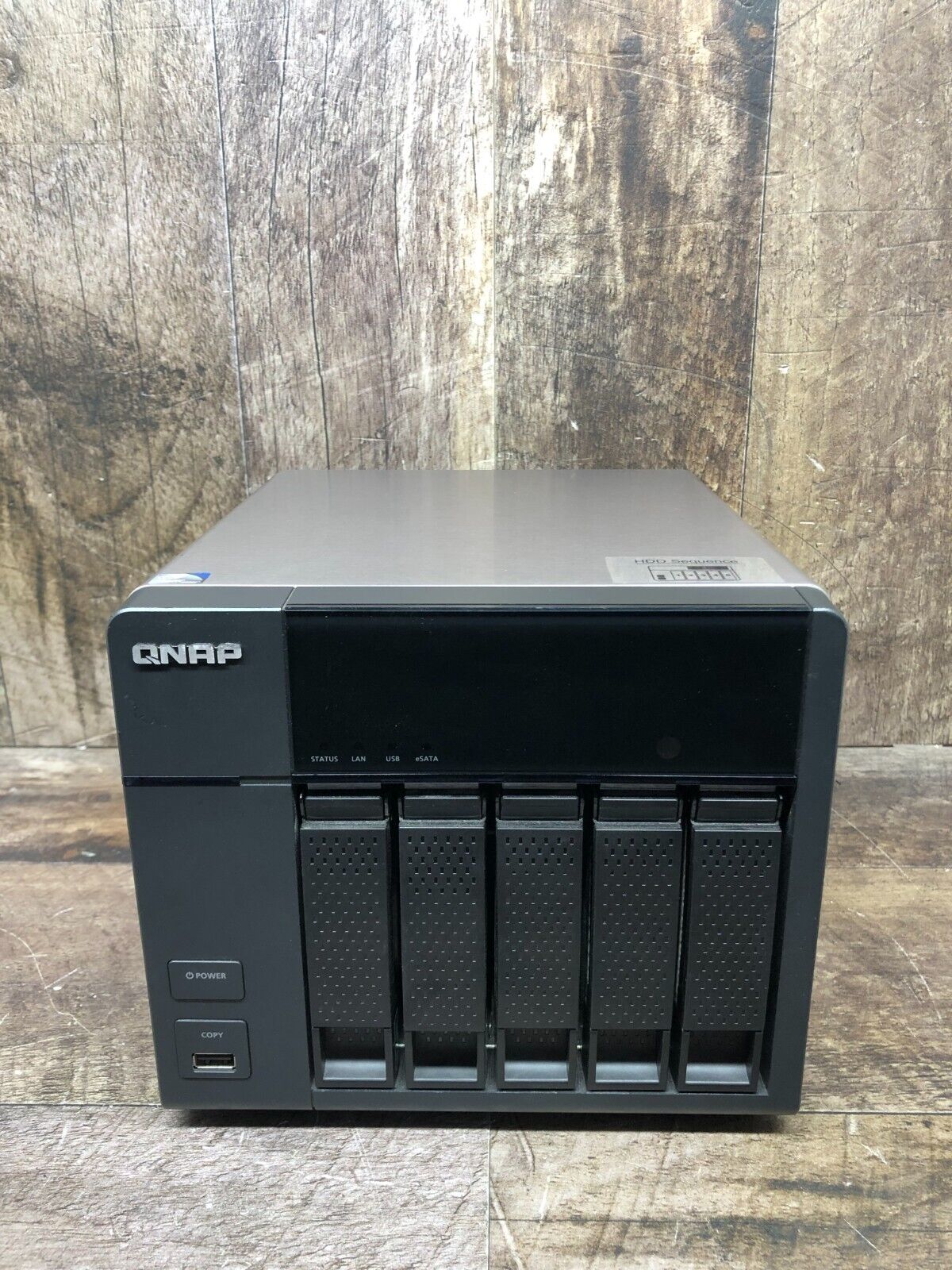 QNAP TS-569L 5 Bays 5 x 2TB Network Storage No Charger *TESTED WORKING*