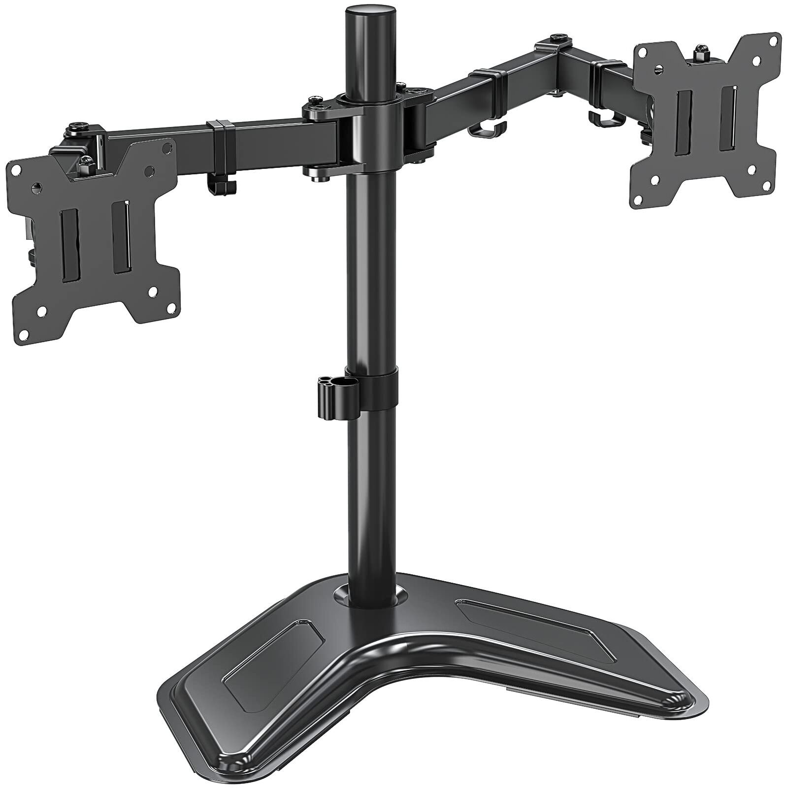 MOUNT PRO Dual Monitor Mount Free-Standing Monitor Stand for 2 Monitors fit 1...