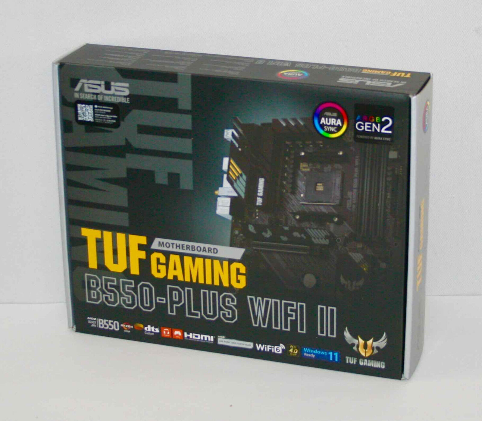 NEW ASUS TUF Gaming B550-PLUS WiFi II AMD AM4 ATX Motherboard DDR4 SEALED retail