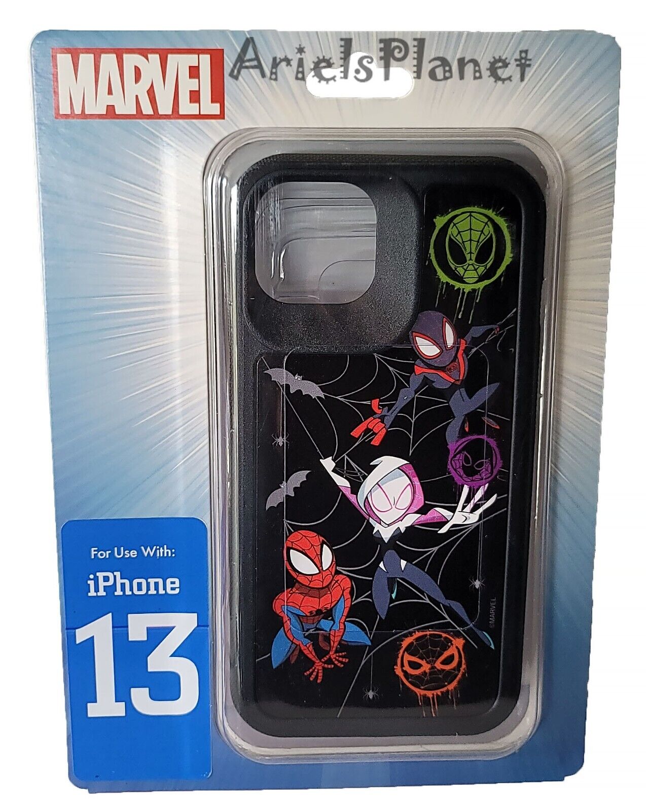 DISNEY Parks Happy Halloween Marvel Spider-Man iPHONE 13 Cover