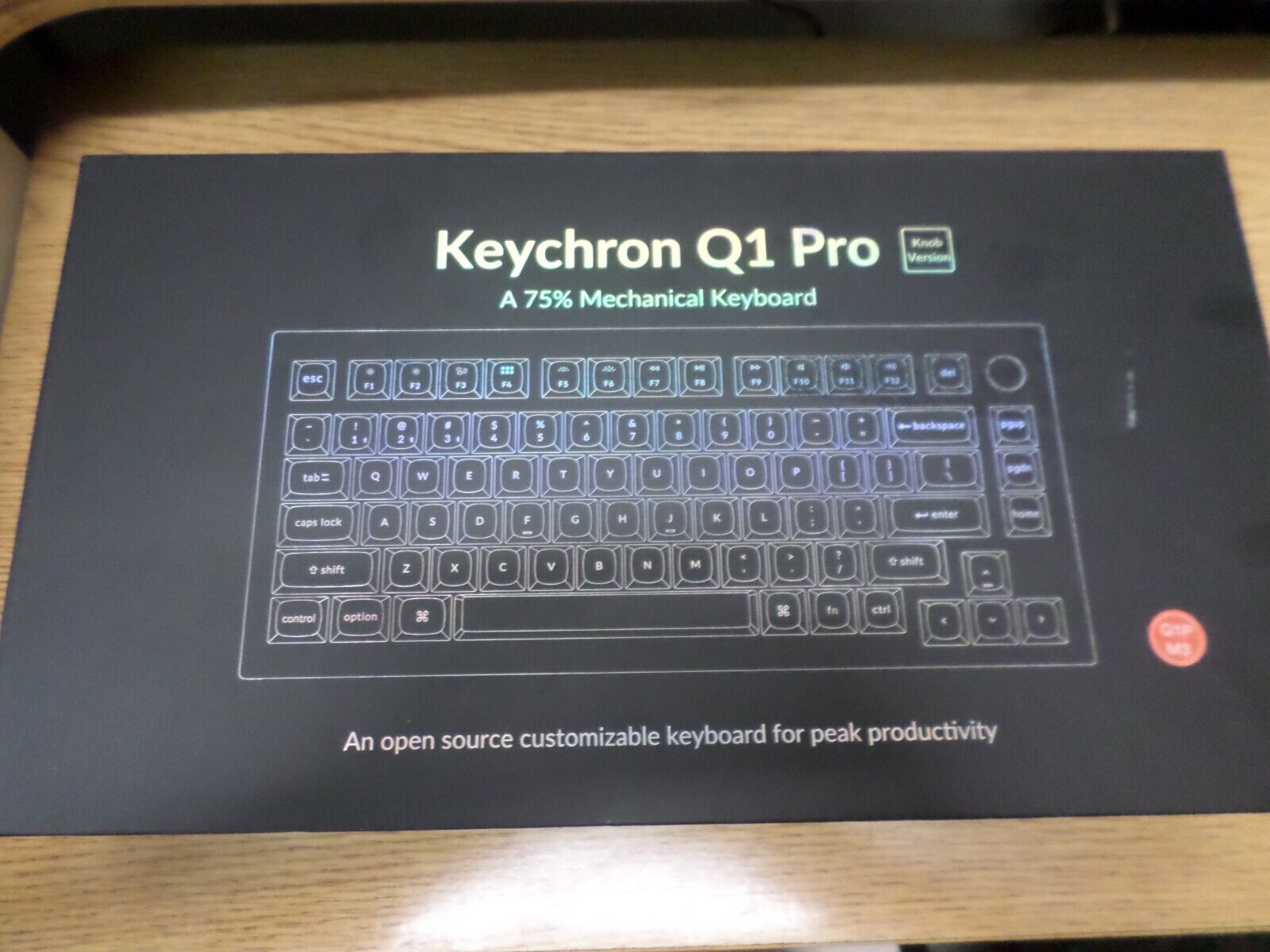 Keychron Q1 Pro Wireless Custom Mechanical Keyboard Knob Edition #1027