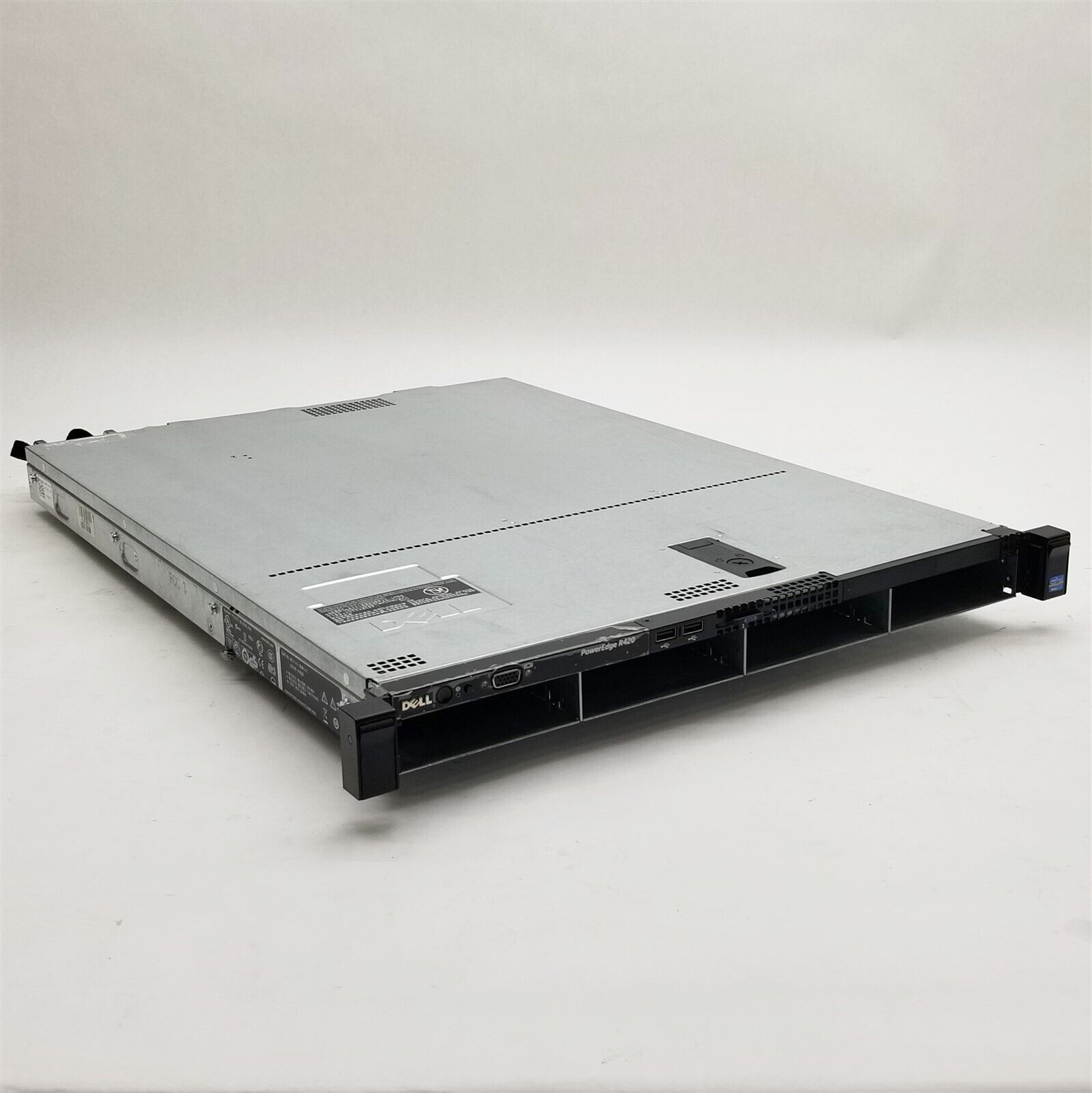 Dell PowerEdge R420 4LFF 2*E5-2450 2.1GHz 48GB RAM No HDD/RAID iDrac Ent Server