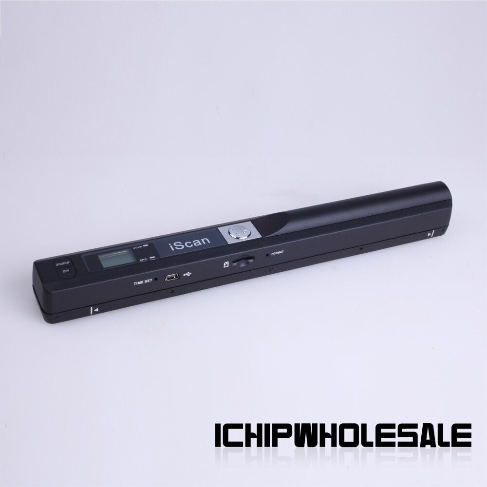 Iscan Portable Scanner Handheld A4 Scanner 900DPI Fit JPEG PDF for Family Office