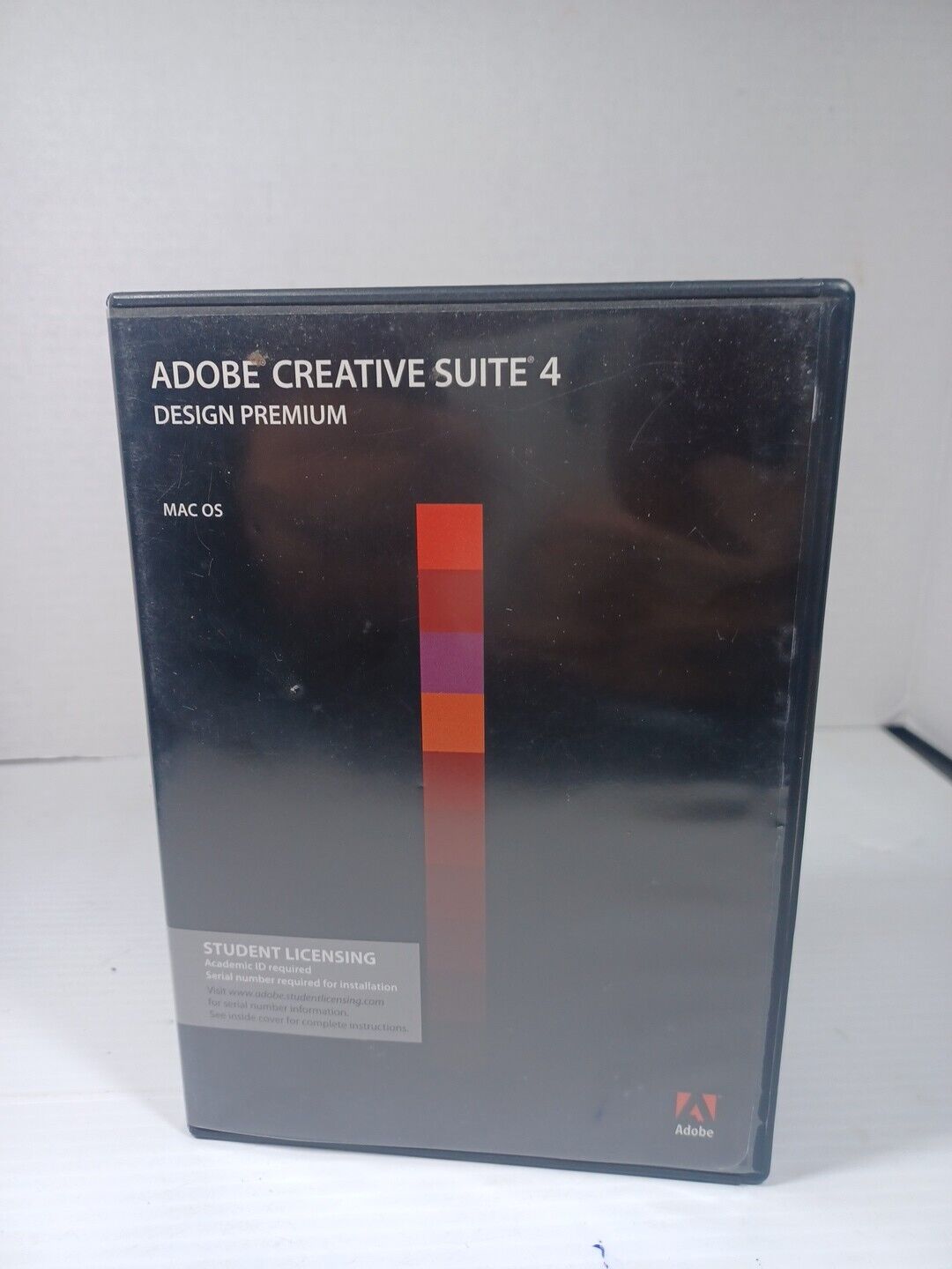 Adobe Creative Suite 4 Design Premium MacOS Student Licensing Needs Academic ID 