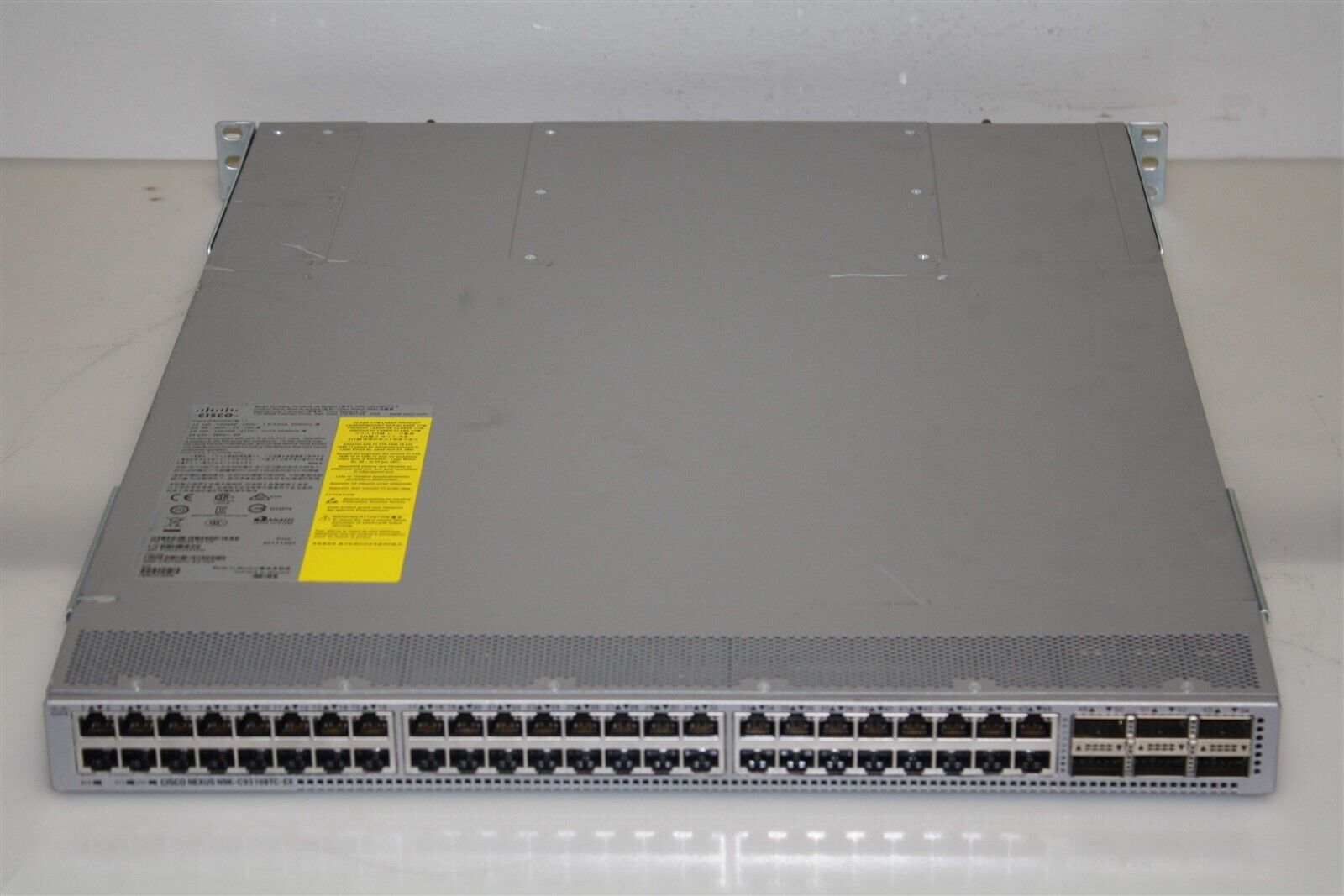 Cisco Nexus N9K-C93108TC-EX 1G-10Gbps Ethernet Network Switch 48-RJ45 & 6 QSFP
