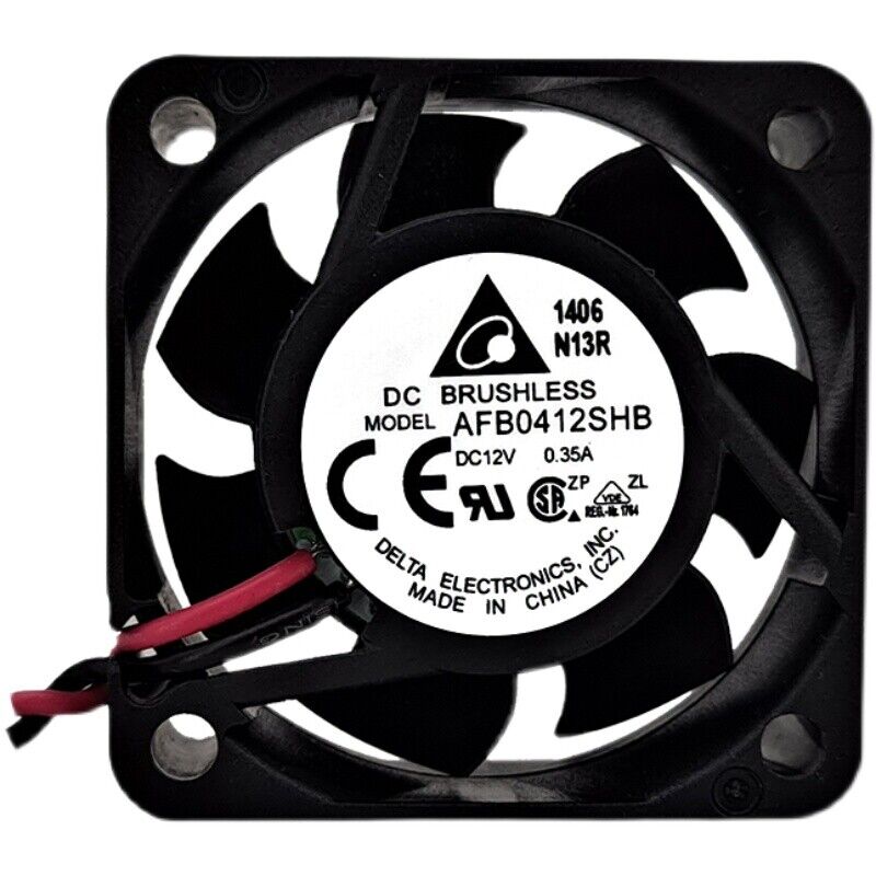 Delta AFB0412SHB 0.35A 12V 4015 11000RPM High Speed Cooling Fan 2-wire
