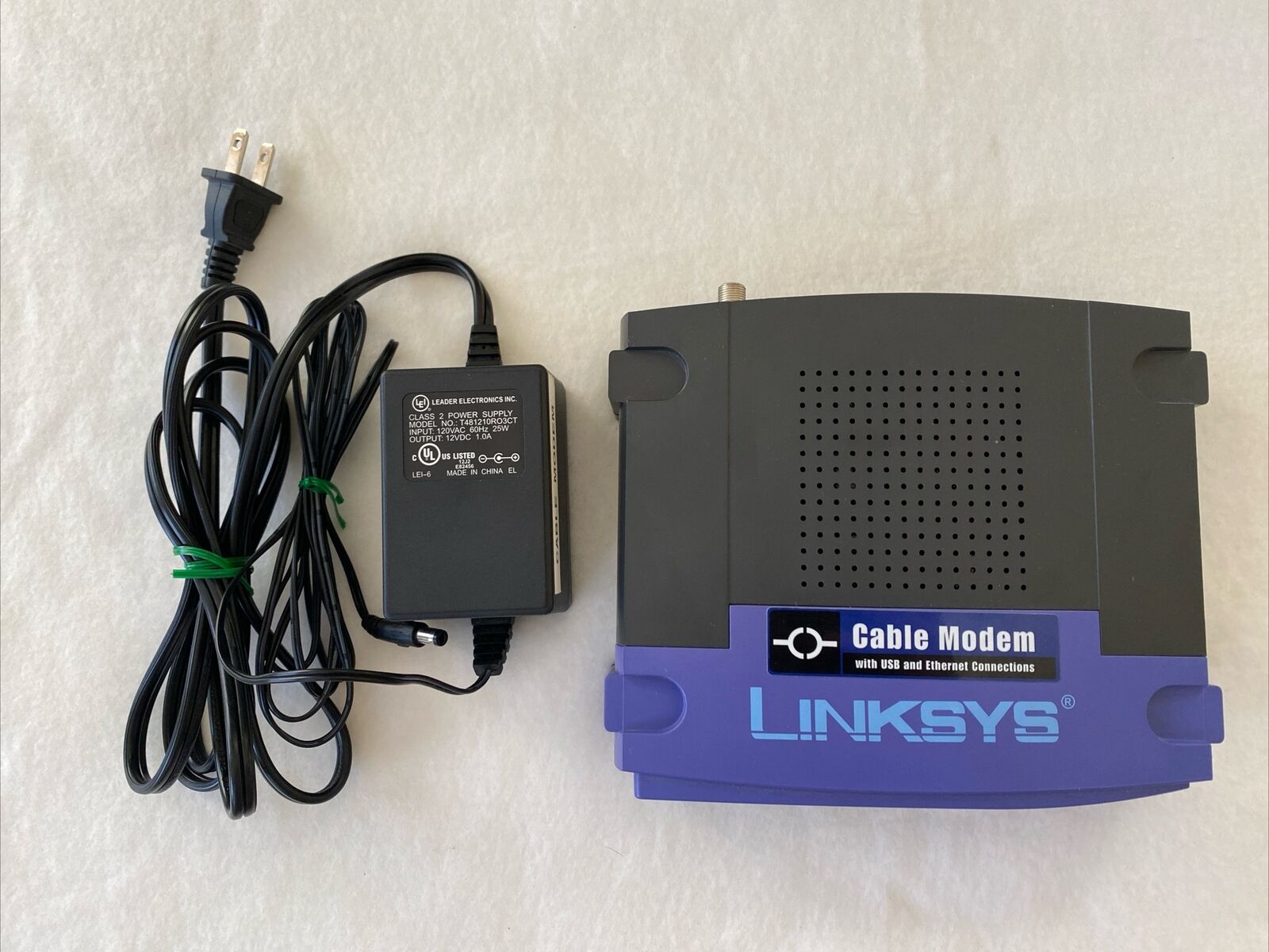 LINKSYS BEFCMU10 Cisco Systems Version 4 Ethernet USB Connections