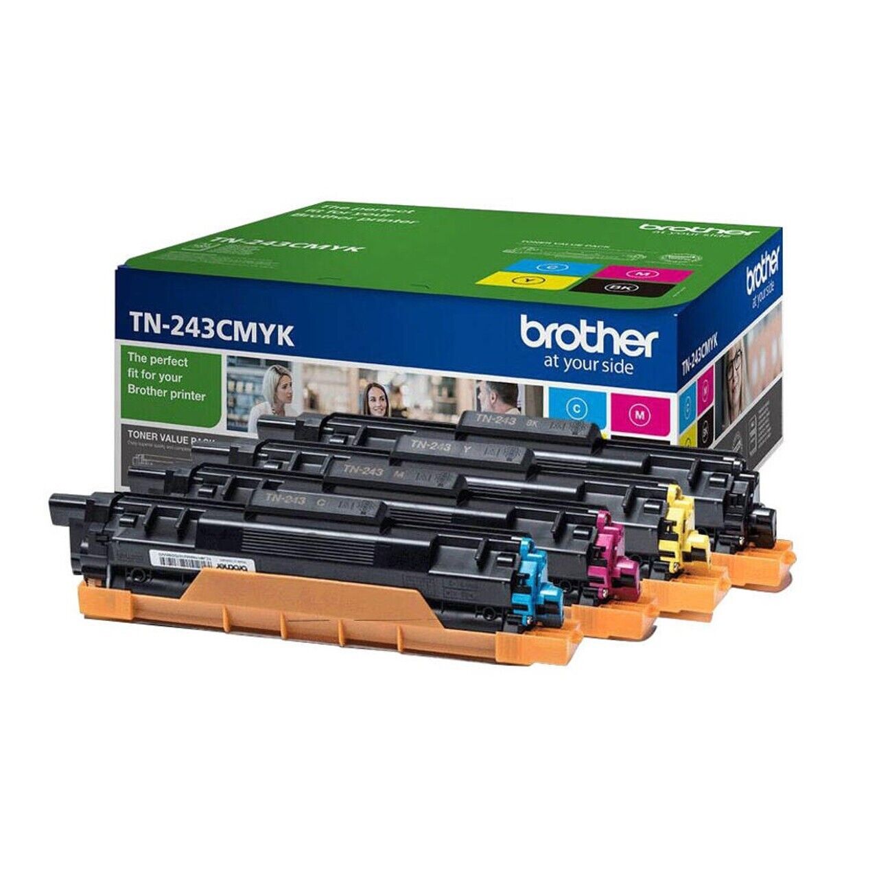 Genuine Brother TN-243 CMYK Toner Cartridge For Brother