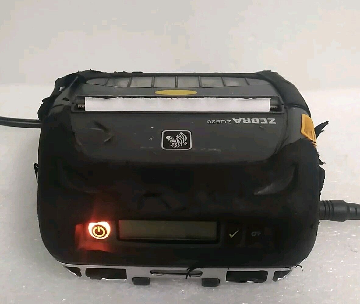 Zebra ZQ520 Mobile Barcode Thermal Printer For Parts
