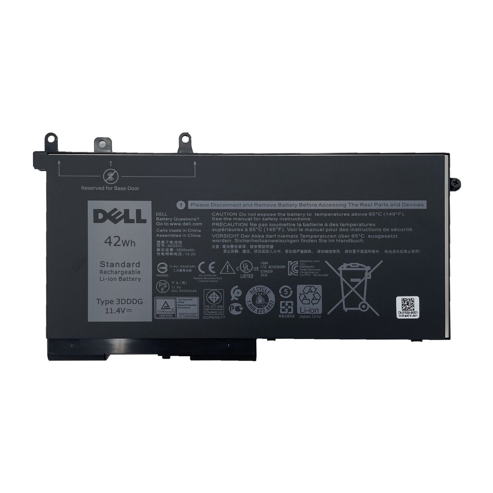 NEW Genuine 42WH 3DDDG Battery For Dell Precision 3520 M3520 3530 M3530 451-BBZP