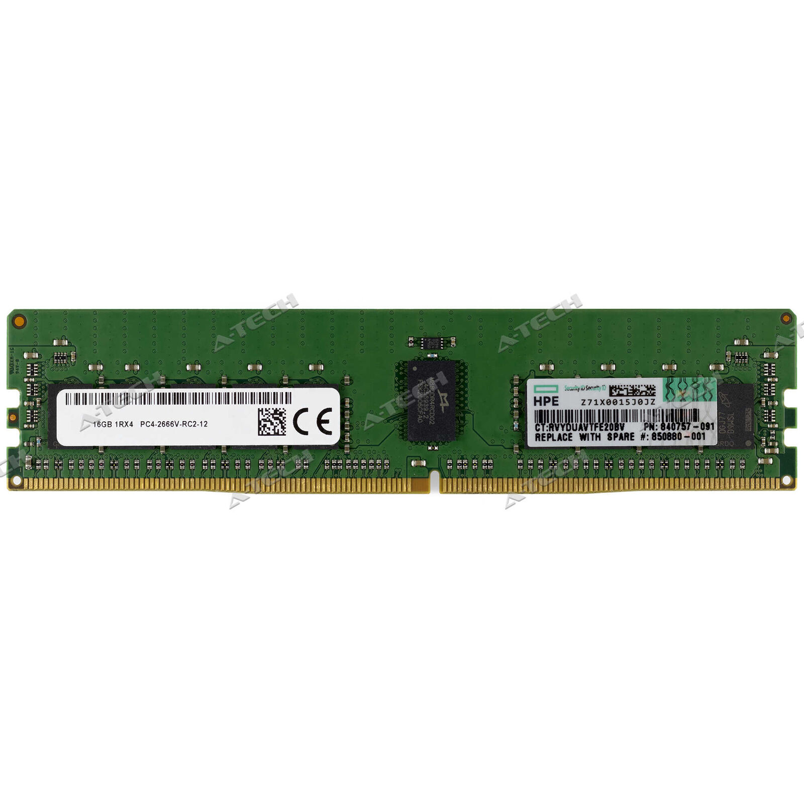 HP 16GB DDR4-2666 RDIMM 815098-B21 850880-001 840757-091 HPE Server Memory RAM